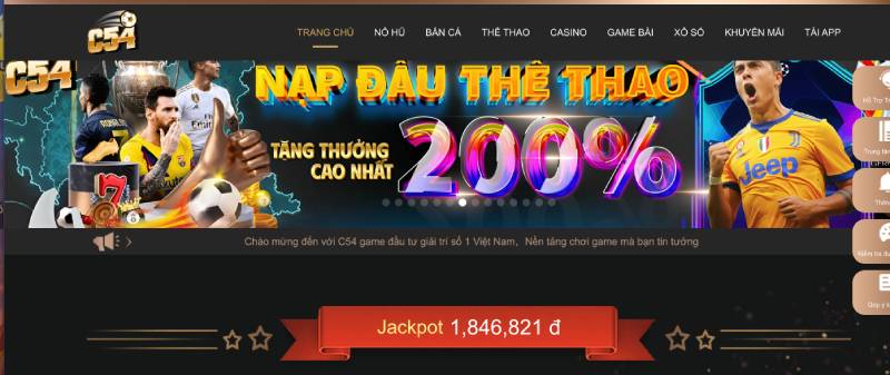 C54 – Nhà Cái Uy Tín, Giải Trí Đỉnh Cao Cho Game Thủ Việt 6 Giao diện thân thiện – linh hoạt trên mọi thiết bị