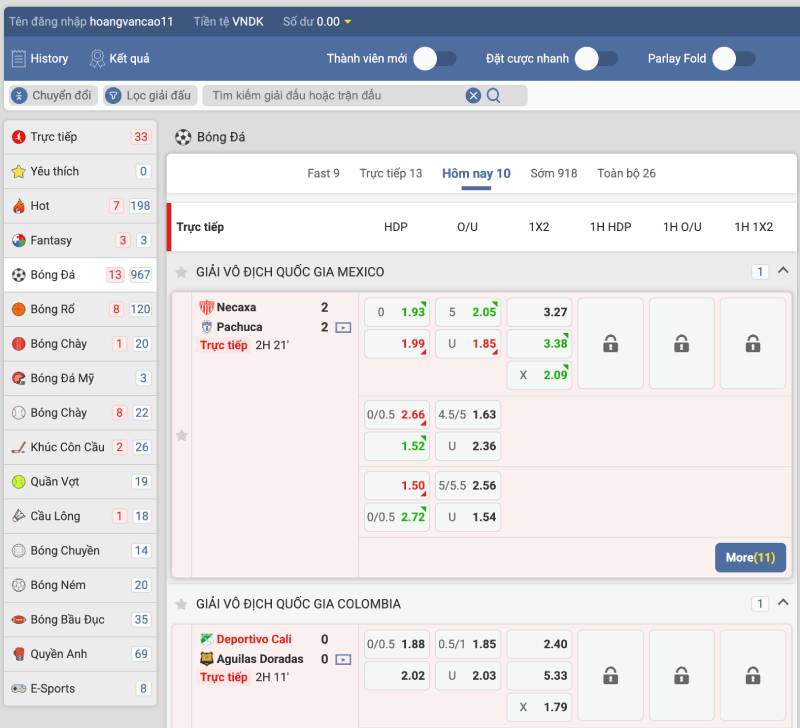Giới Thiệu Thể Thao C54 – Sảnh Cá Cược Đa Dạng, Kèo Ngon 4 Giao diện tối ưu – Mượt mà trên mọi thiết bị