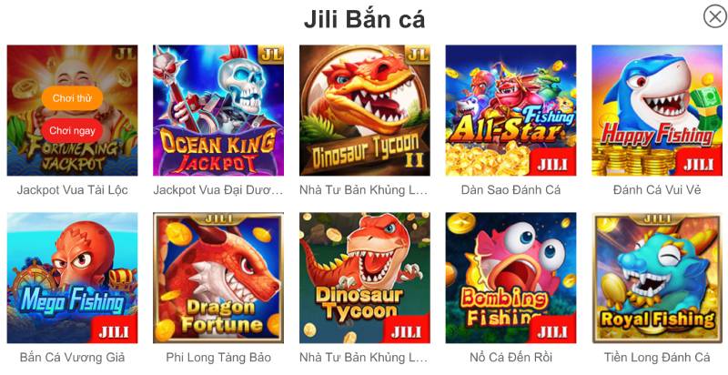 Giới Thiệu Bắn Cá C54 – Game Đổi Thưởng Hấp Dẫn Nhất 2025 5 JILI Games